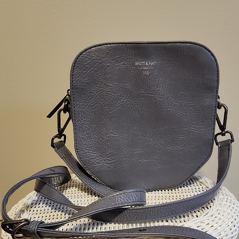 Matt & Nat Slate Blue Crossbody Bag